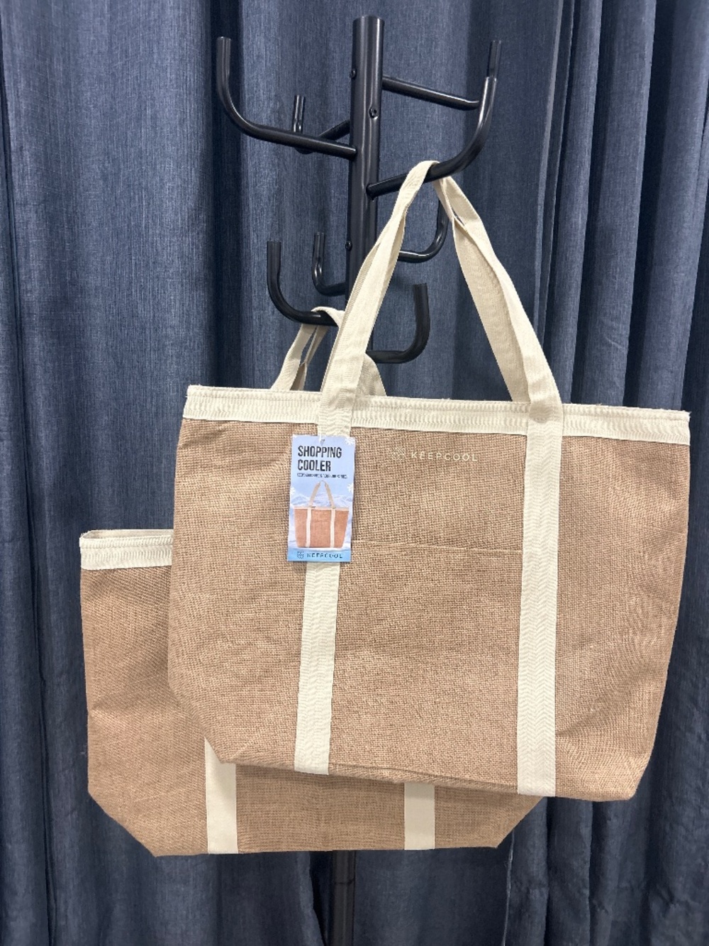 KEEPCOOL® Nairobi Jute Shopper Cooler